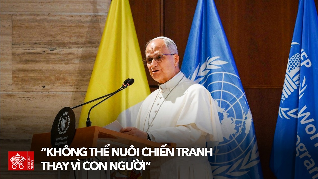 Đức Thánh Cha: “Không thể nuôi chiến tranh thay vì con người”